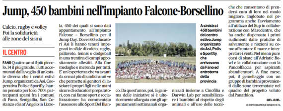 Jump Day, in 450 al Falcone Borsellino by Corriere della sera