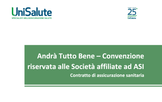 COVID-19 : La nuova copertura assicurativa di ASI Nazionale