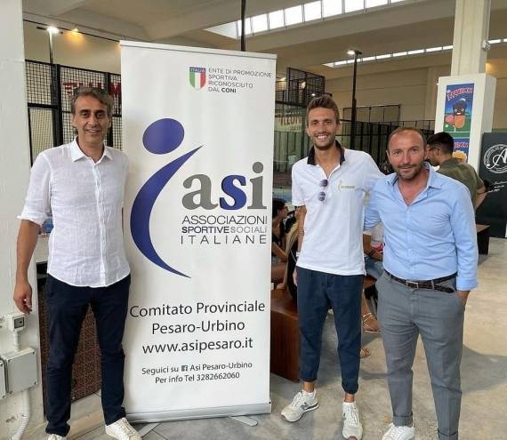 ASI Comitato Regionale Marche presente all’inaugurazione del Centro Padel di Acqualagna