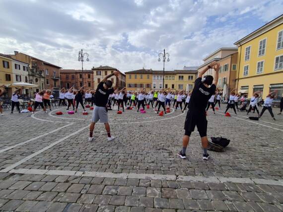 SILENT FITNESS SOLIDALE – Un Successo l’evento della Croce Rossa di Fano in collaborazione con ASI PESARO URBINO